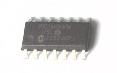 MICROCHIP TECHNOLOGY INC PIC16HV616-I/SL