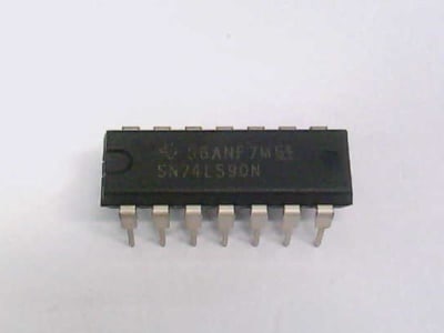 TEXAS INSTRUMENTS SEMI SN74LS90N