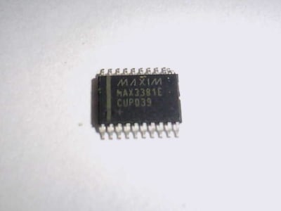 MAXIM INTEGRATED PRODUCTS MAX3381ECUP+