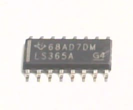 TEXAS INSTRUMENTS SEMI SN74LS365AD