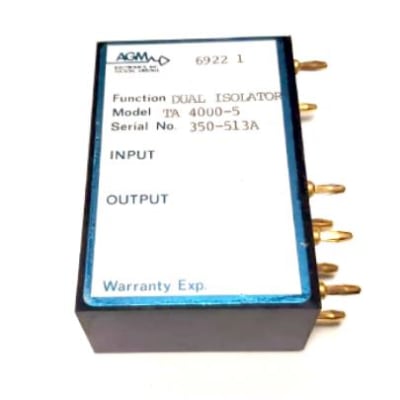 AGM ELECTRONICS TA 4000-5 (1/5VDC IN) (4/20MADC 4/20MADC OUT)