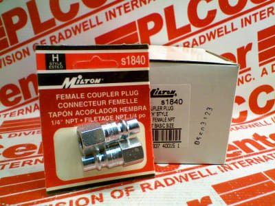 MILTON INDUSTRIES INCORPORATED S-1840