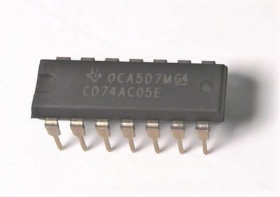 TEXAS INSTRUMENTS SEMI CD74AC05E
