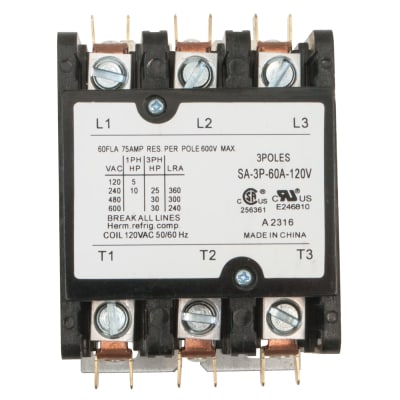 BRAH ELECTRIC BDP3P60A120V
