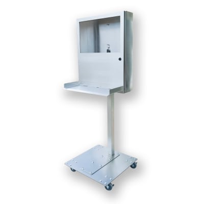 PC ENCLOSURES DEFENDER PEDESTAL SS