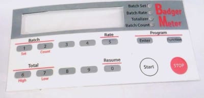 BADGER METER PC100OVERLAY