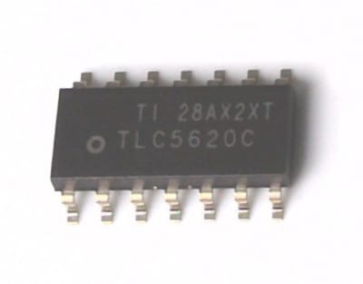 TEXAS INSTRUMENTS SEMI TLC5620CD
