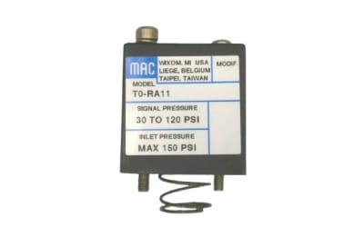 MAC VALVES INC TO-RA11