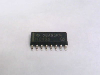 TEXAS INSTRUMENTS SEMI SN74HC166D