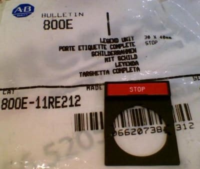 ALLEN BRADLEY 800E-11RE212