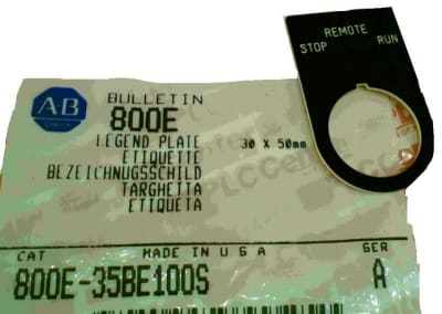 ALLEN BRADLEY 800E-35BE100S