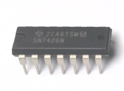 TEXAS INSTRUMENTS SEMI SN7406N