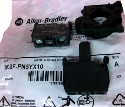 ALLEN BRADLEY 800F-PN5YX10