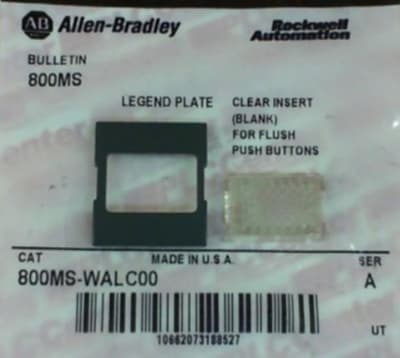 ALLEN BRADLEY 800MS-WALC00
