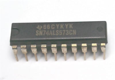 TEXAS INSTRUMENTS SEMI SN74ALS573CN