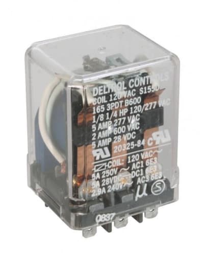 DELTROL CORP 166-DPDT-13A-240VAC